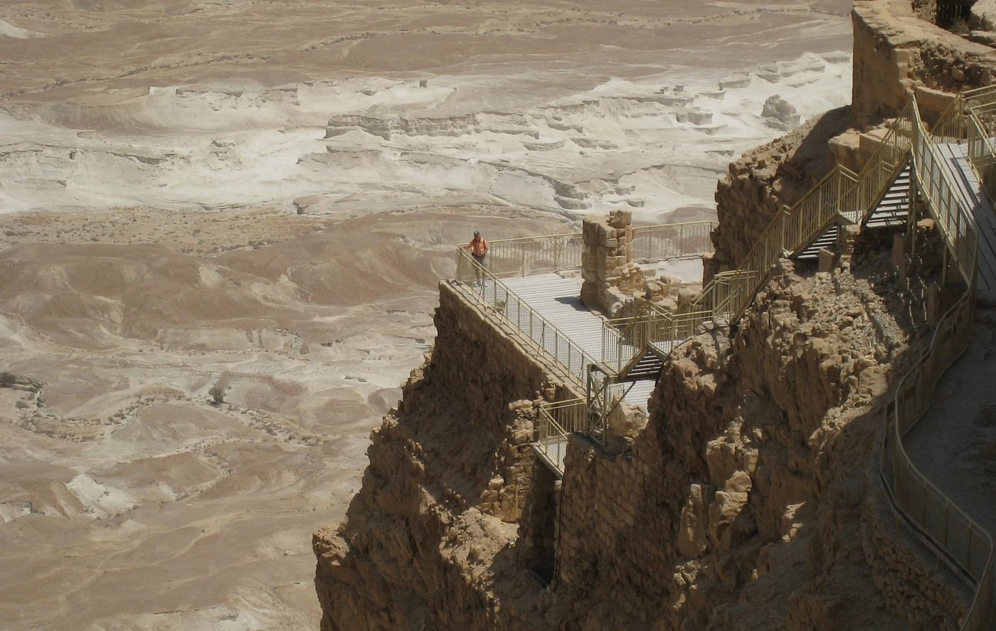 Masada, in the Negev Desert, May 2017